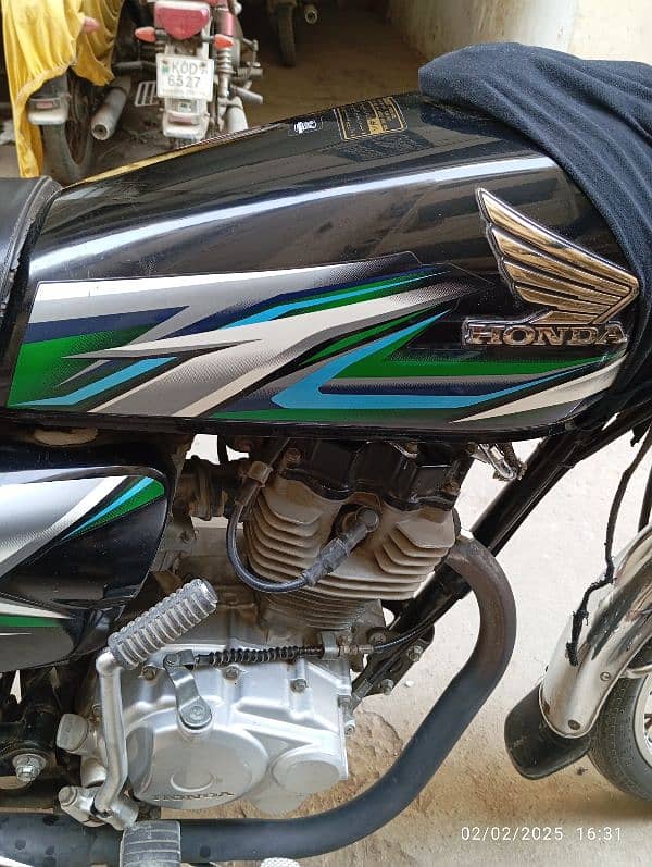 HONDA CG125 MODEL 2023 KARACHI NO 8