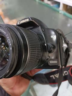 Canon EOS 1000D DSLR Camera With 18-55mm Lens