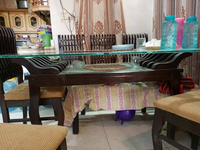 6 Chair Dining Table Set 6