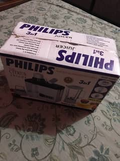 Imported "PHILIPS" Juicer Machine 3in1, original 900Watt