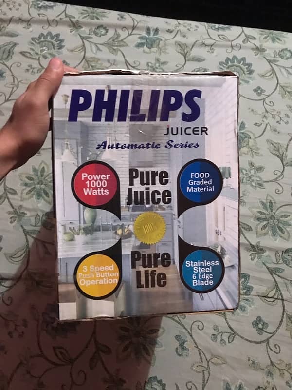 Imported "PHILIPS" Juicer Machine 3in1, original 900Watt 2