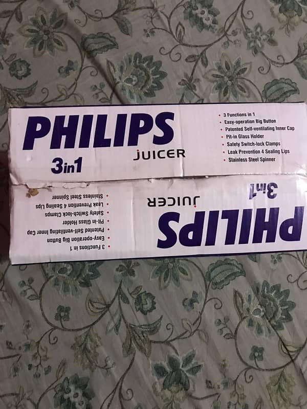 Imported "PHILIPS" Juicer Machine 3in1, original 900Watt 4