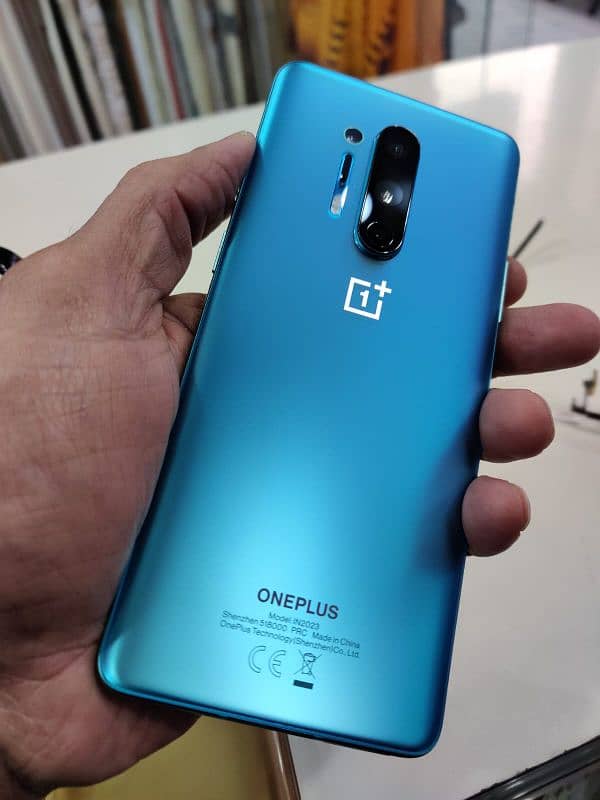 OnePlus 8pro 12/256gb with full box see full add 0