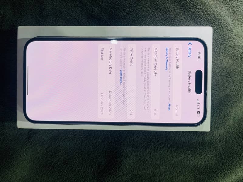 iPhone 15 pro max 256GB Non pta 8