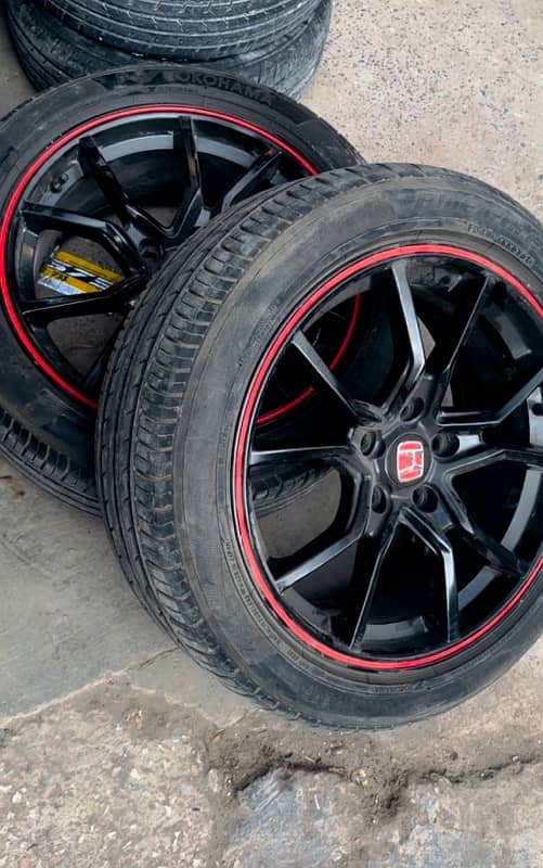 yokohama tyres and rims for sale 1