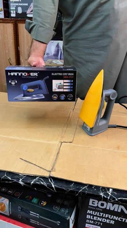 HANOVER GERMANY - 400W- DRY IRON - UPS SOLAR SUPPORTED 9