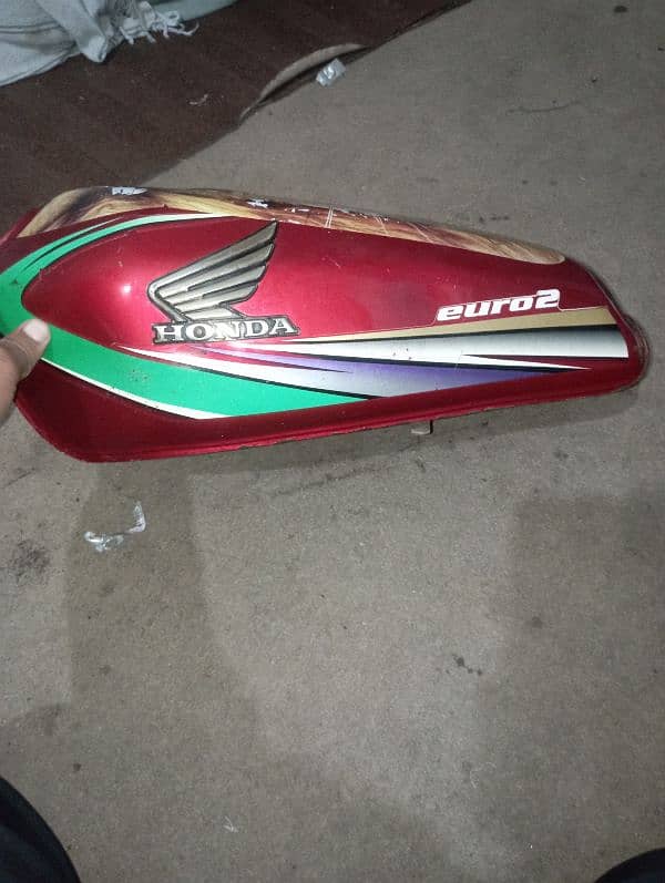 honda cg 125 genion fuel tank and tapa 2