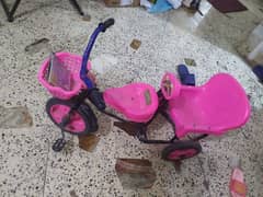 Kids 2 seater tricycle