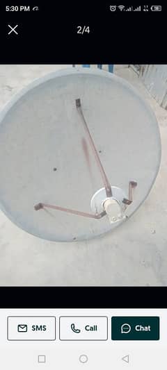 Dish antenna complete package