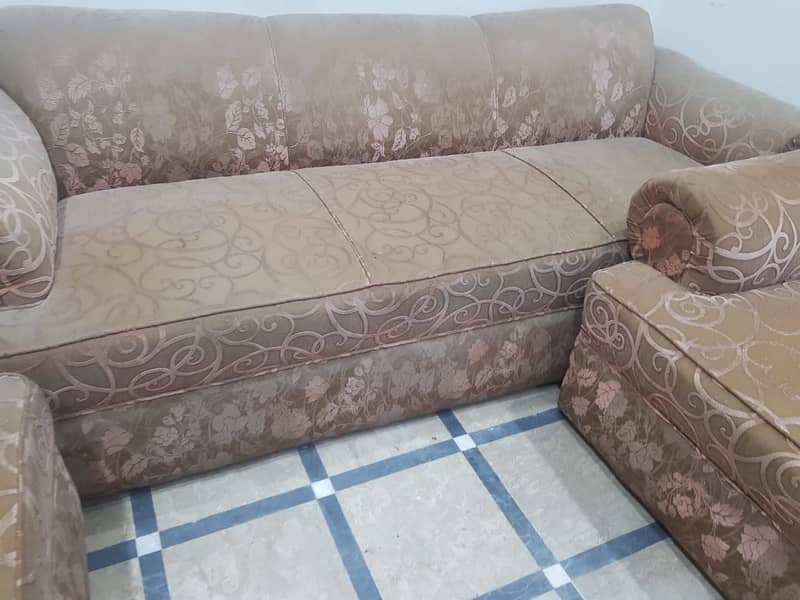 6 Seater Sofa / Sofa Set / 3+2+1 Sofa/ Furniture 4