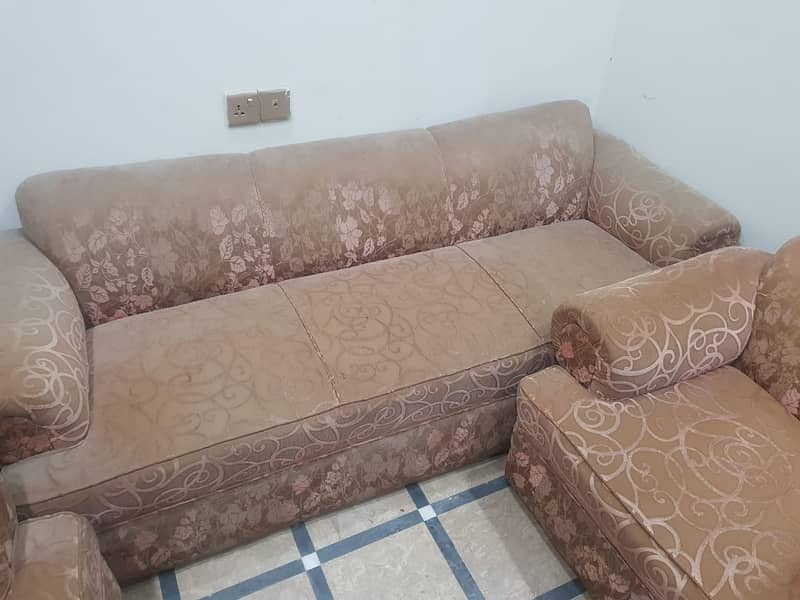 6 Seater Sofa / Sofa Set / 3+2+1 Sofa/ Furniture 7