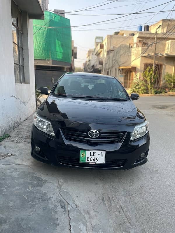 Toyota Corolla XLI 2010 0