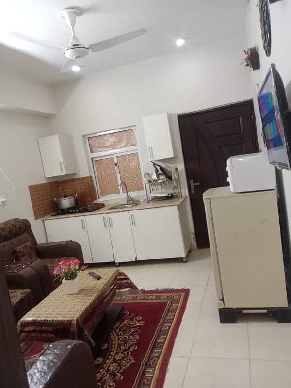 E11 daily basis furnished flat available for rent 6