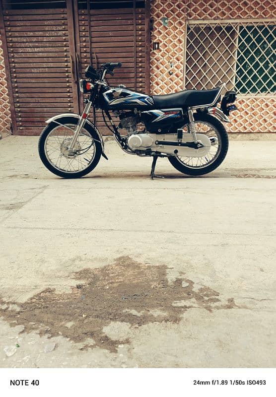 honda cg 125 converted 25 orignal 23 ka bhot saff ha 0