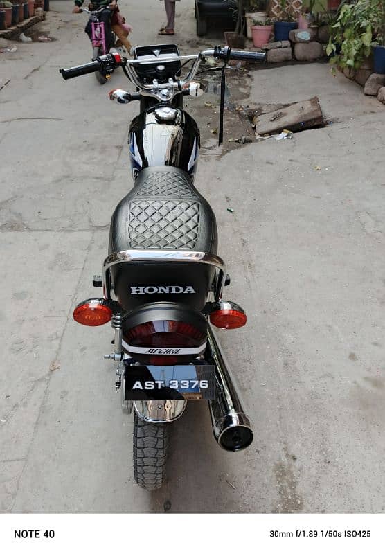 honda cg 125 converted 25 orignal 23 ka bhot saff ha 2