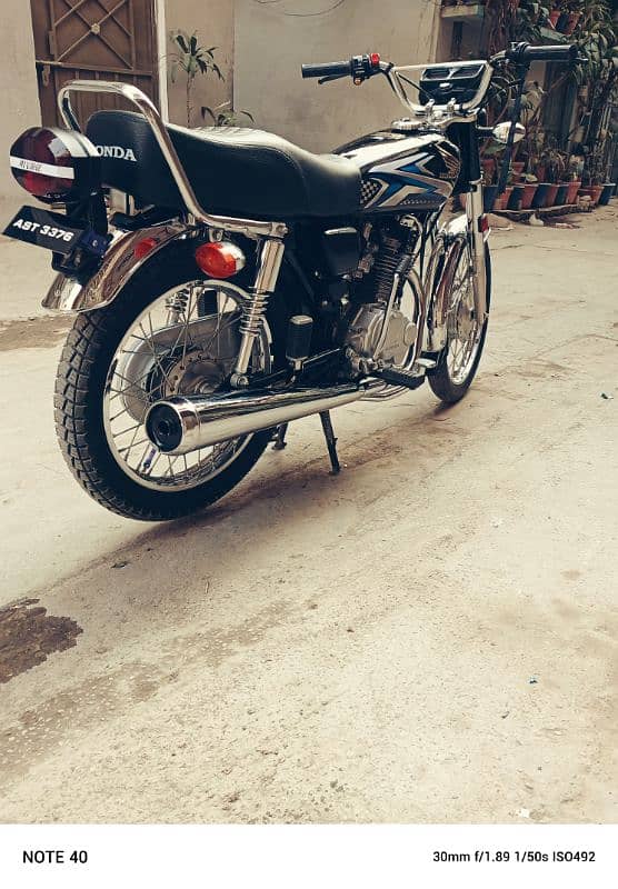 honda cg 125 converted 25 orignal 23 ka bhot saff ha 3