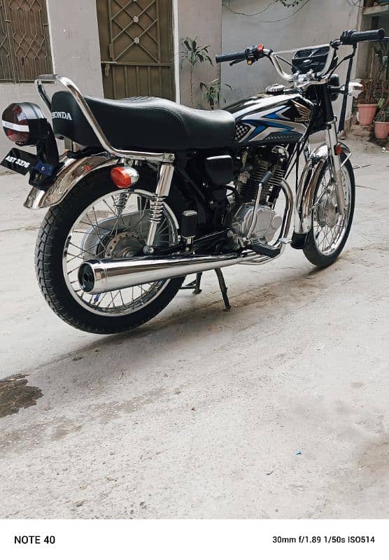 honda cg 125 converted 25 orignal 23 ka bhot saff ha 5