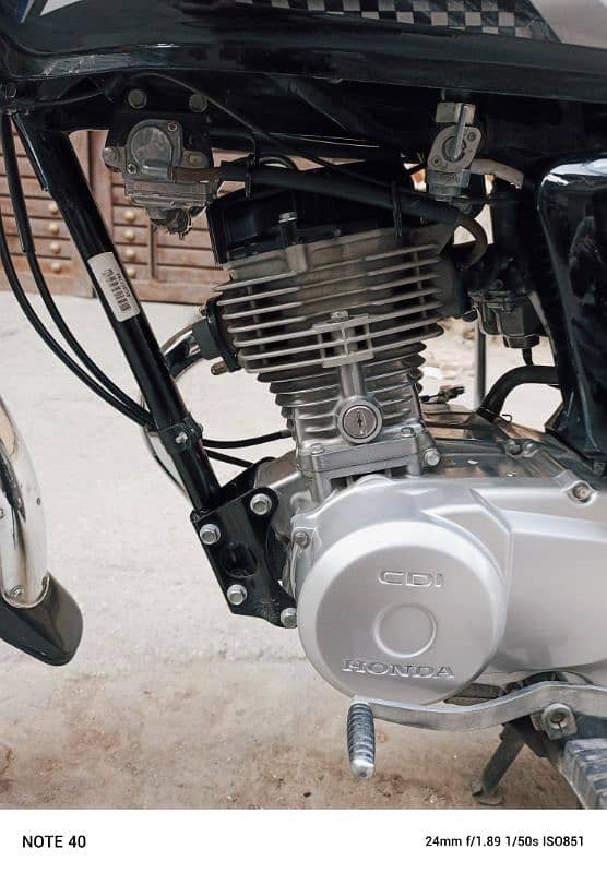 honda cg 125 converted 25 orignal 23 ka bhot saff ha 9