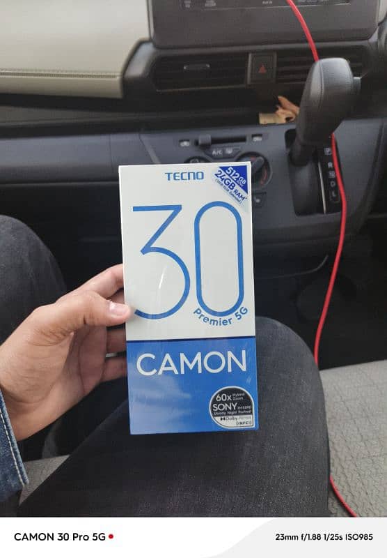 Tecno camon 30 pro Premier 12+12 512 GB 0