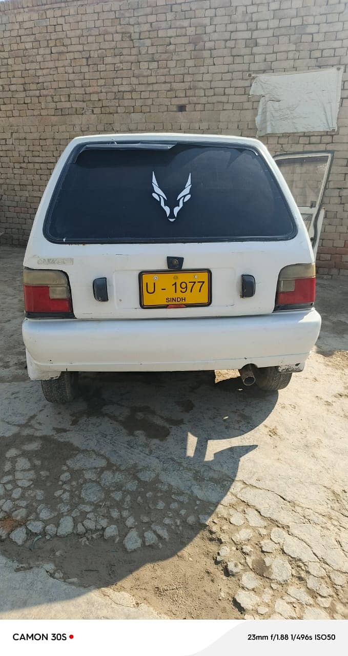 Suzuki Mehran VX 1989/92 3