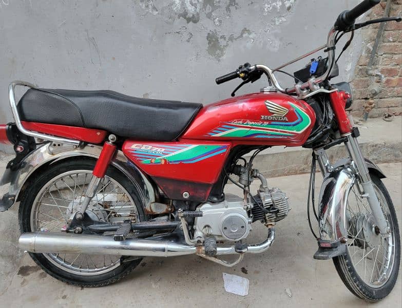 Honda CD 70 motorcycle bike 2017 7