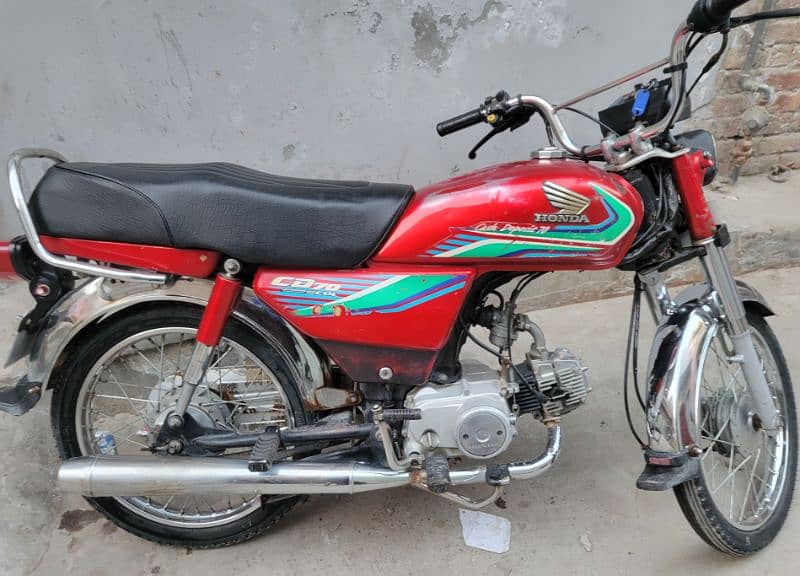 Honda CD 70 motorcycle bike 2017 11