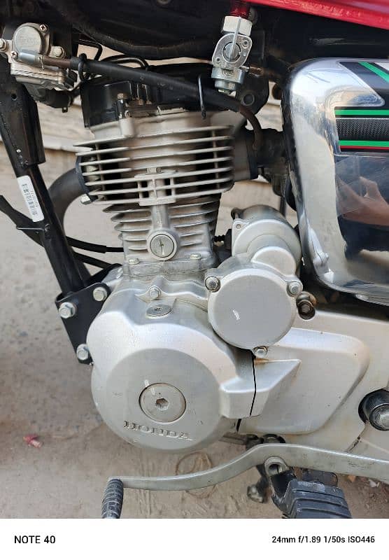 Honda 125 self start special edition 2023 model rawalpindi number 3