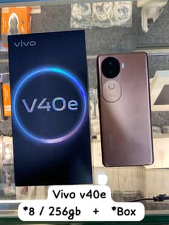 Vivo v40e    8/256gb complete Box 10/10