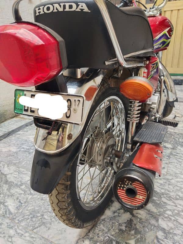 Honda 125 model 2017 3