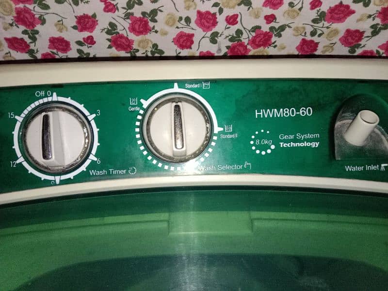 Haier Washing Machine & Dryer 1