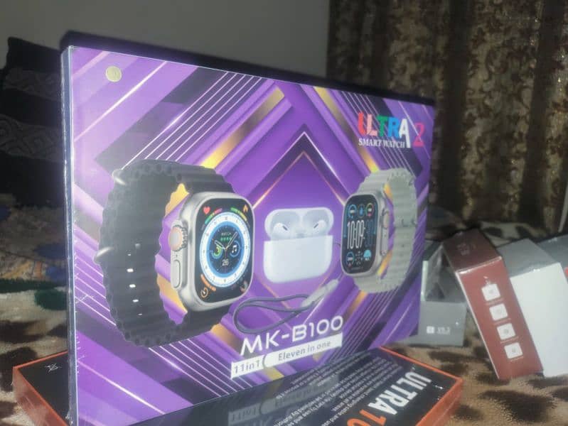 MK-B100 Smart Watch Brand New 11 in 1 Big 0