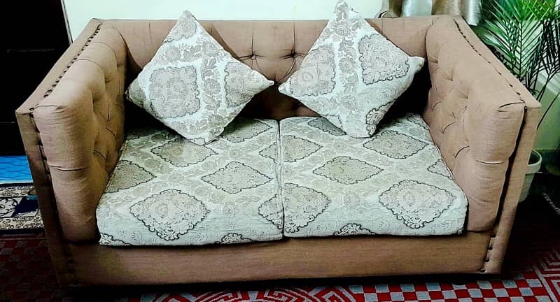 2 Seater Sofa Set 0