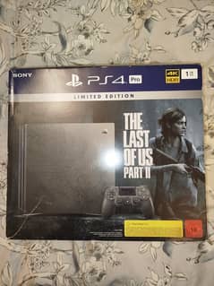 Ps4 pro - imported limited edition last of Us edition