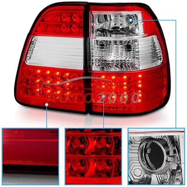 Toyota Land Cruiser FJ100 LED Rear Lamps 1998-2007 1