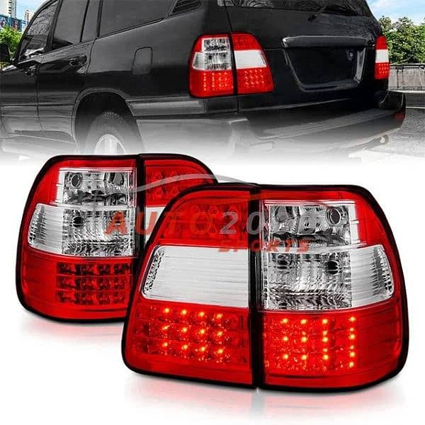 Toyota Land Cruiser FJ100 LED Rear Lamps 1998-2007 2