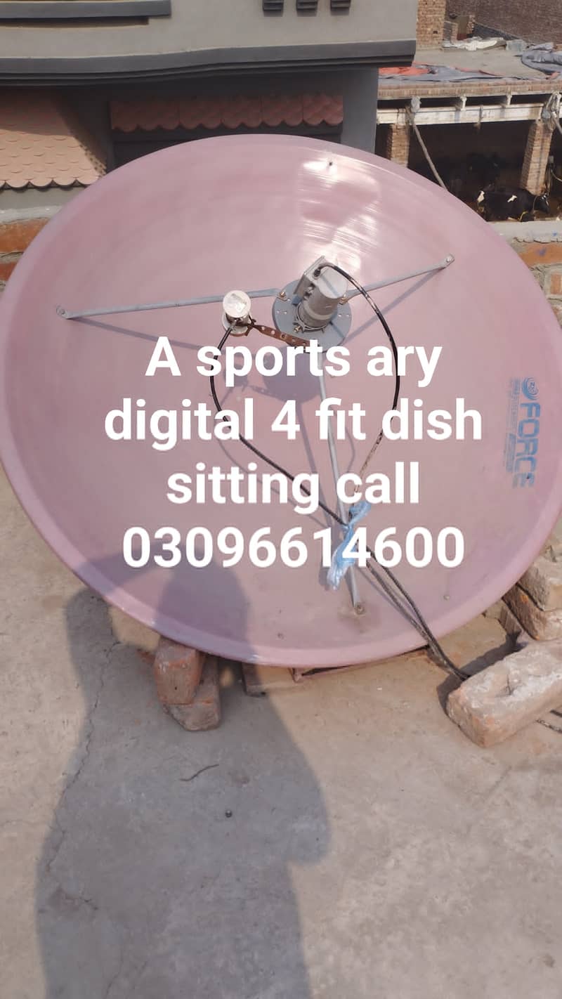 hd dish antenna tv sell service  installation repairing 03096614600 0