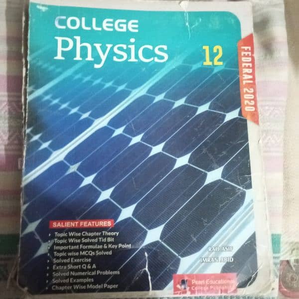 FSc part 2 (12 class ] books with keybooks of English,physics keybooks 6