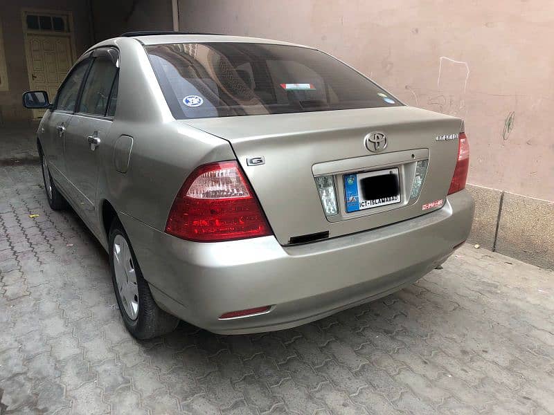 Toyota Corolla 2005 G Original sunroof 3