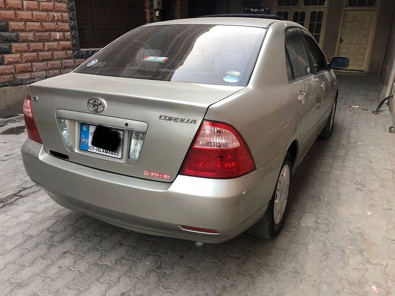 Toyota Corolla 2005 G Original sunroof 4