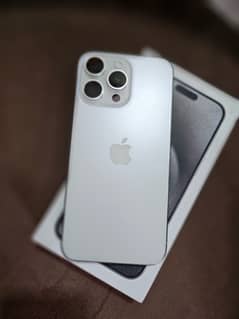 iphone 15 pro 128GB jv With Box