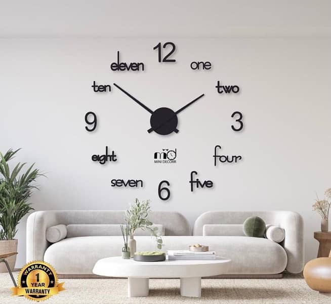 Imported Wall clock  Free home delivery 1