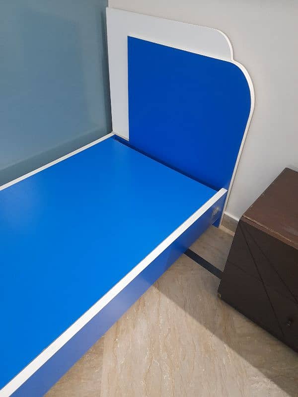 Blue Color Child Bed 4