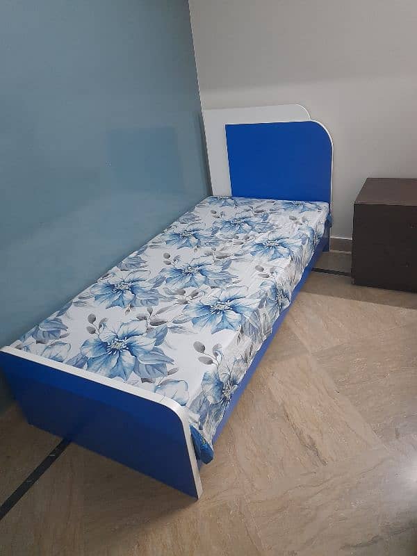 Blue Color Child Bed 7