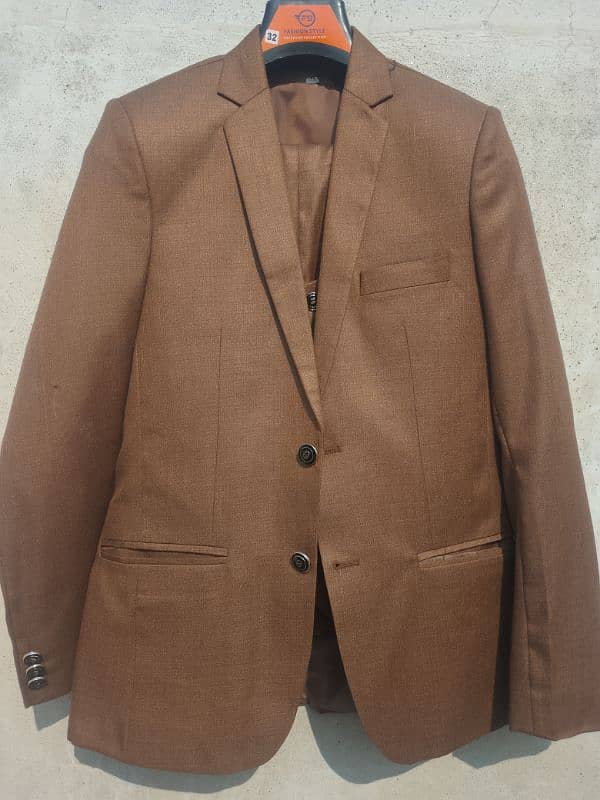 Stylish Brown Men's suit Perfect for Formal and casual for men. 1