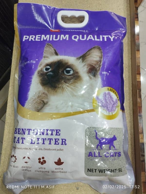 Cat litter sand 2