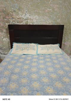 Double Bed with mattress