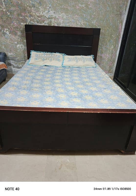 Double Bed with mattress 2