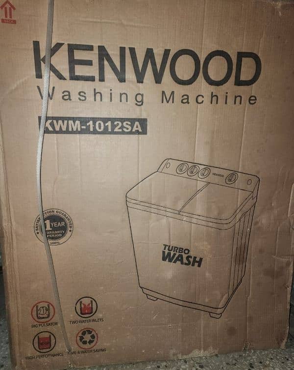 Kenwood washing machine kwm1012sa 0