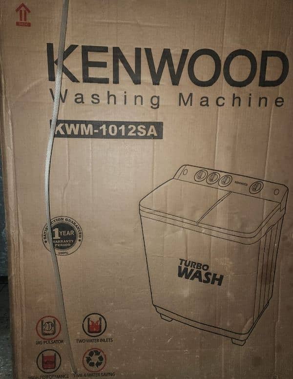 Kenwood washing machine kwm1012sa 1