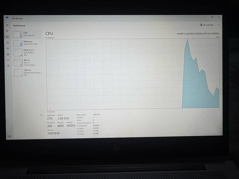 HP ELITE BOOK 830 G5 WITH TYPE C CHARGER I5 8 GEN 1